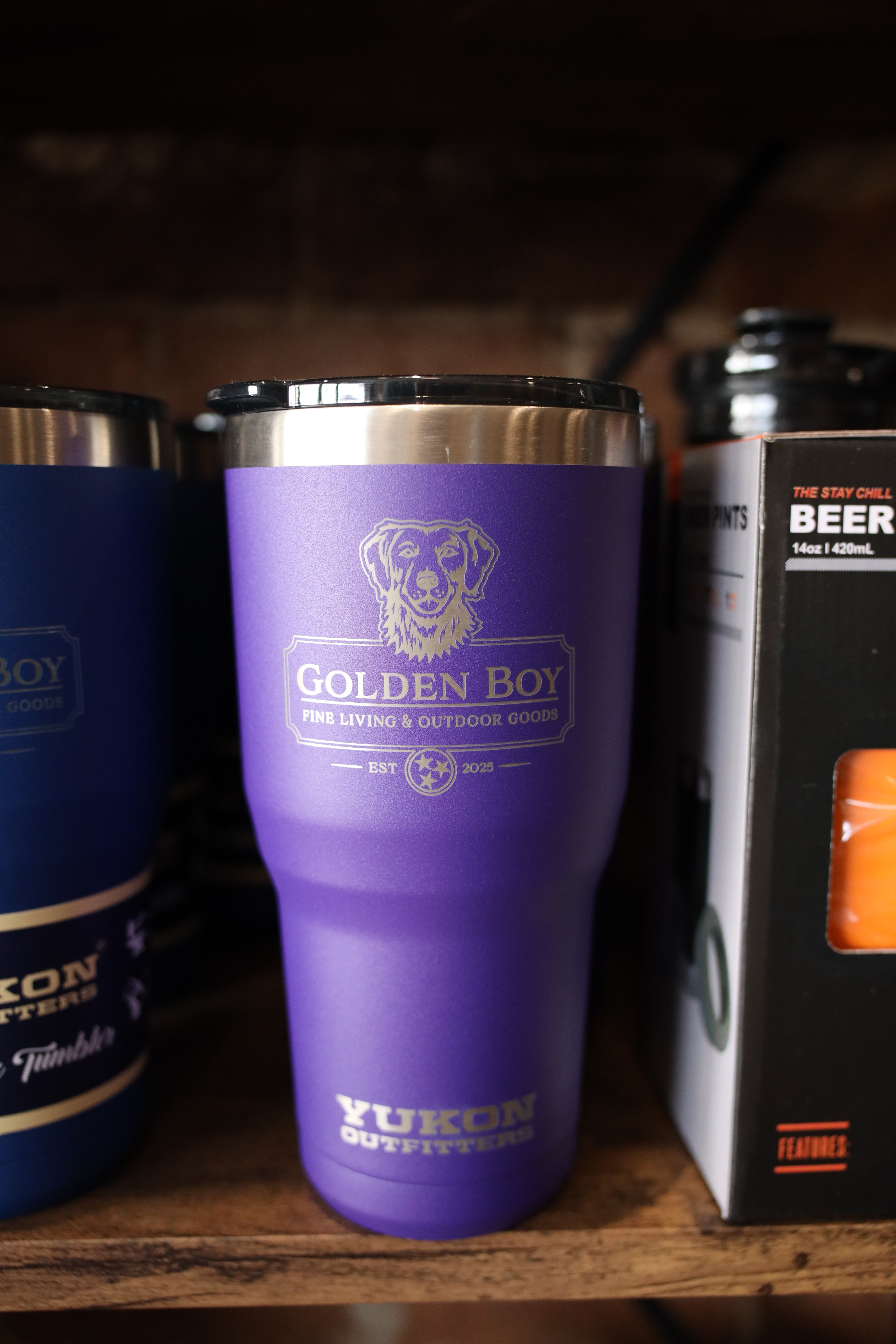 Golden Boy Goods - Brand Yukon Tumblers