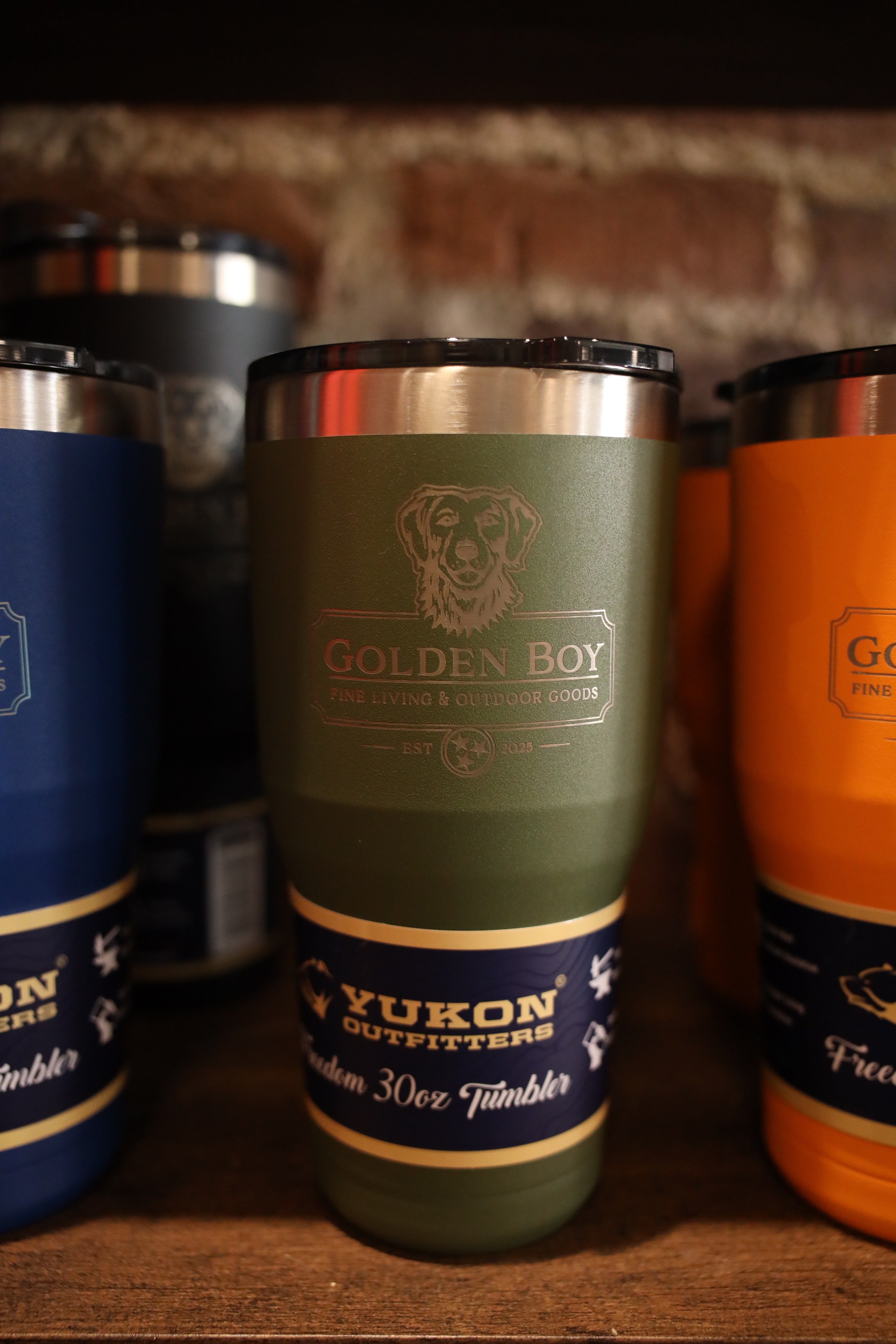 Golden Boy Goods - Brand Yukon Tumblers