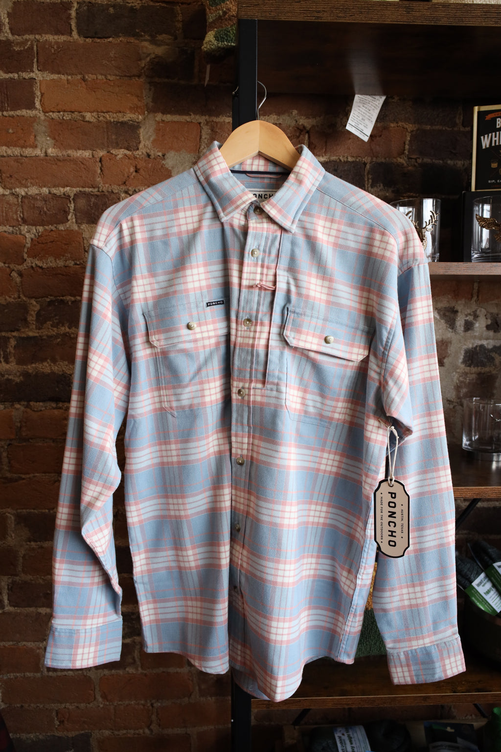 Poncho Flannel - The Madaket