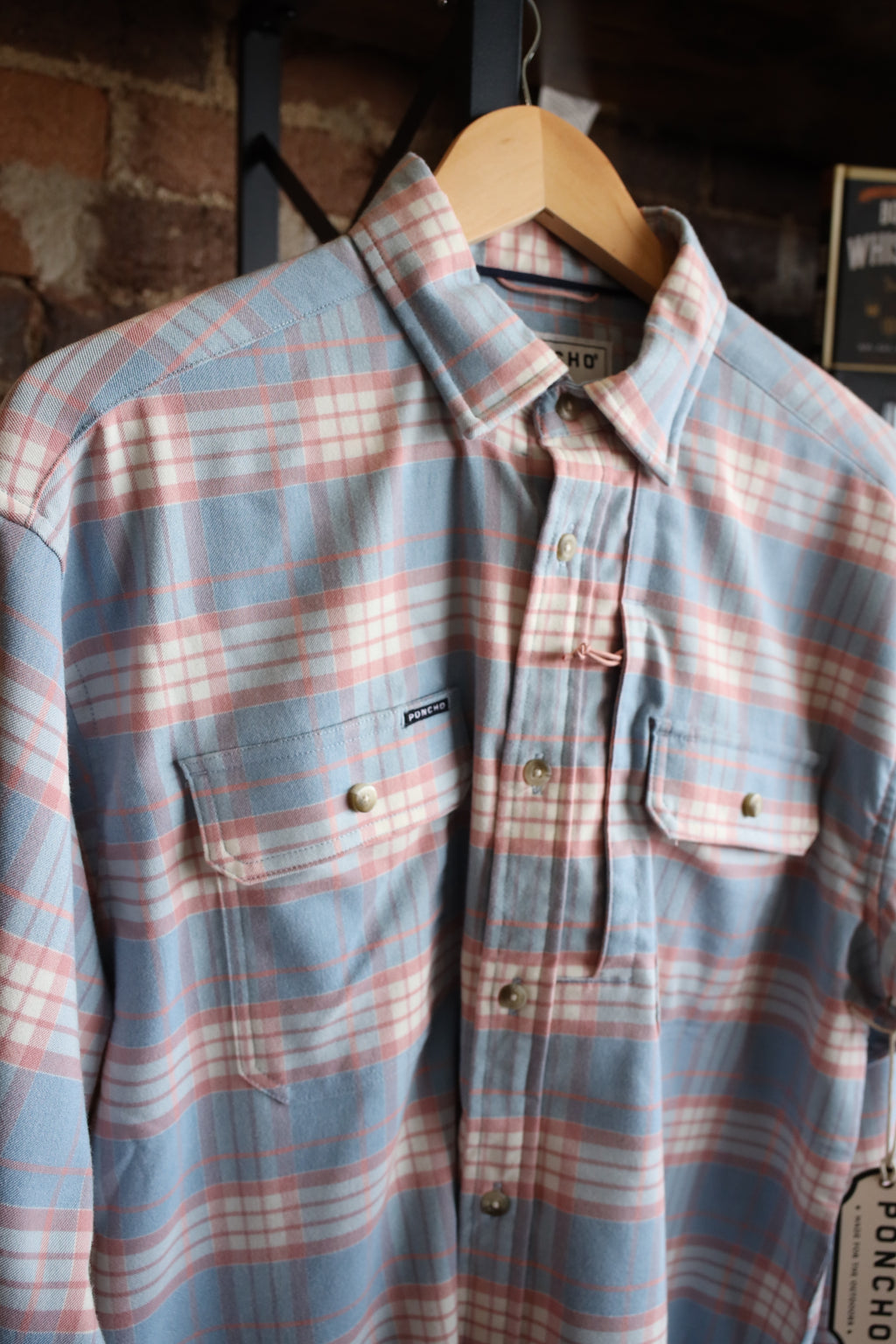 Poncho Flannel - The Madaket