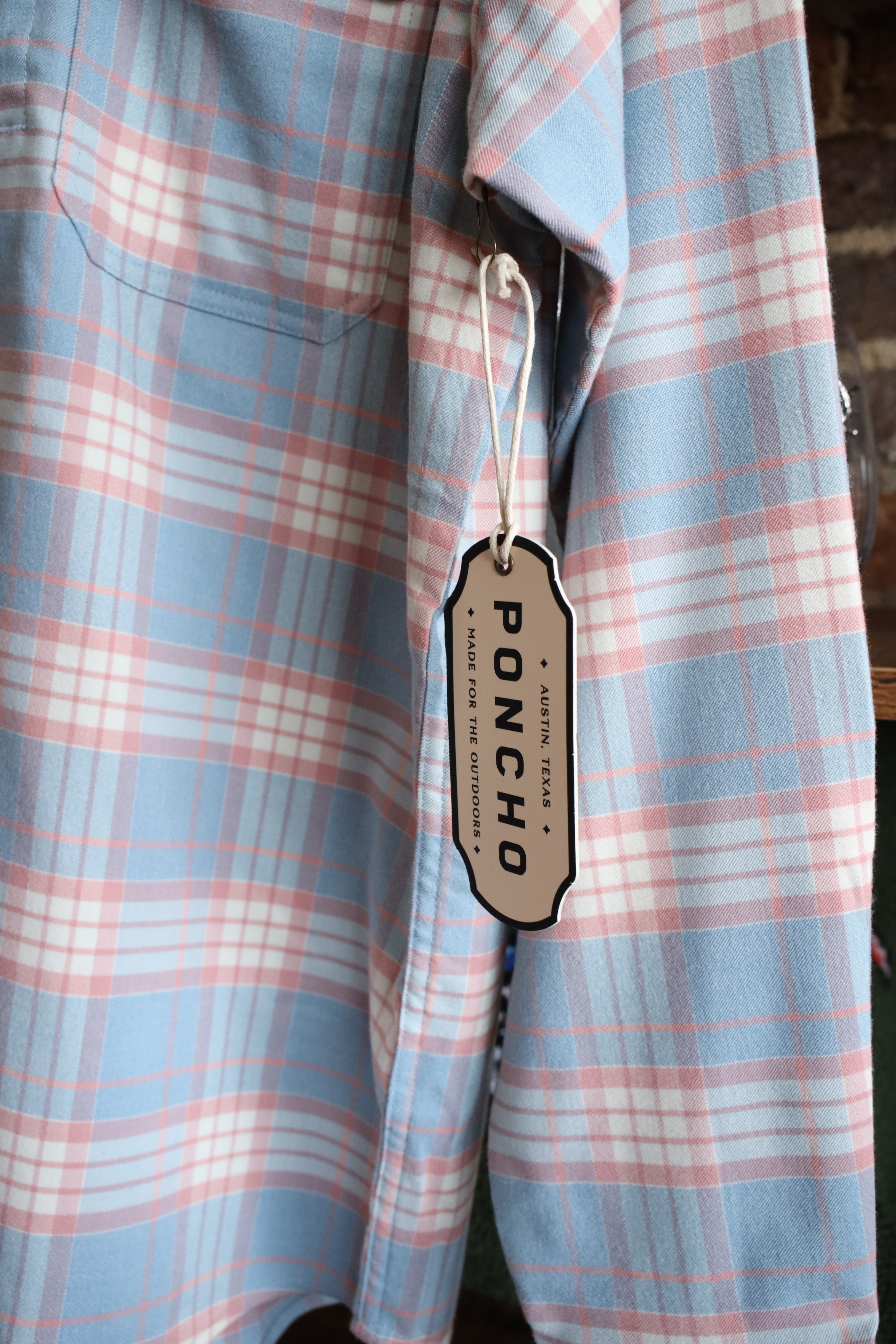 Poncho Flannel - The Madaket