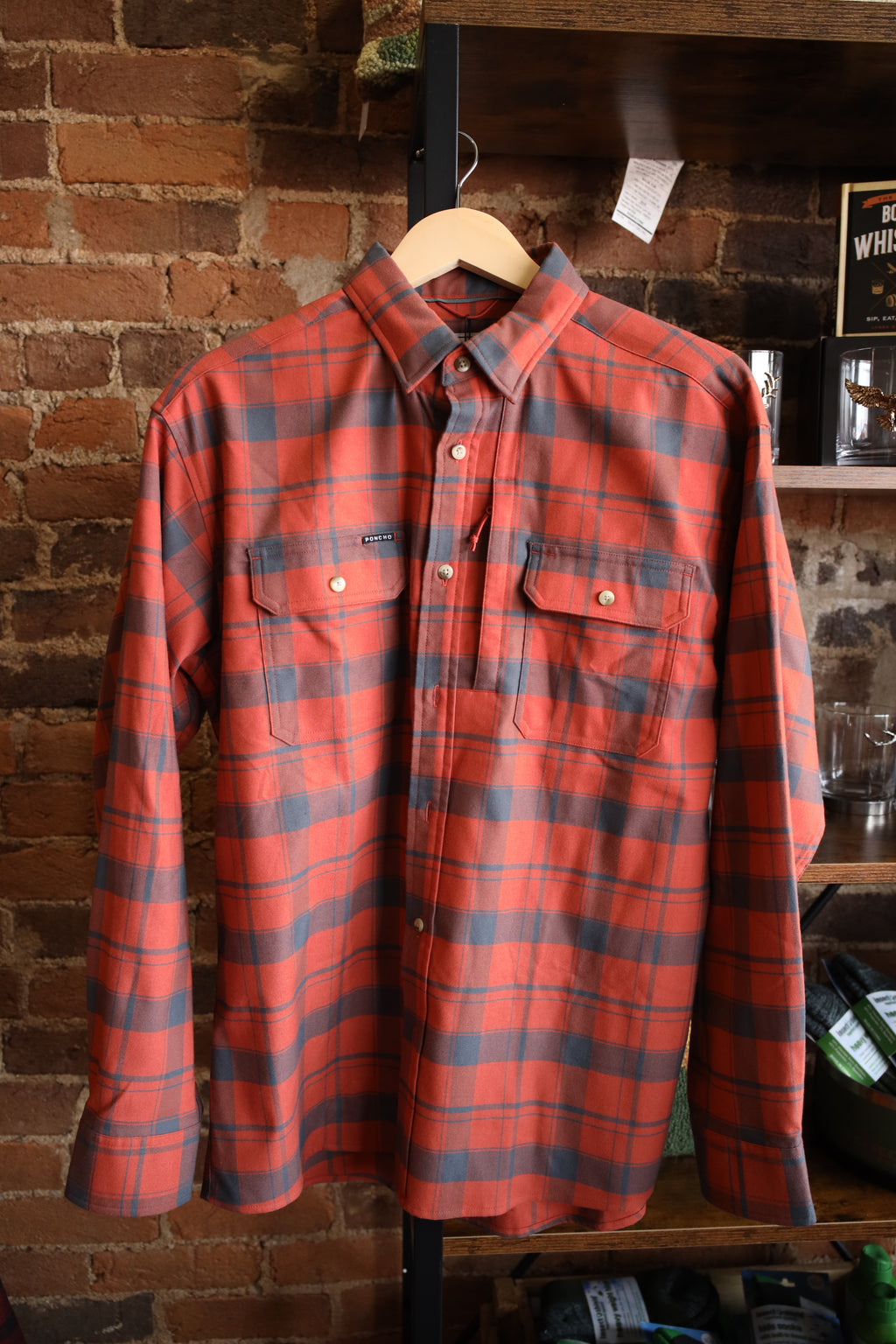 Poncho Flannel - The Stonington