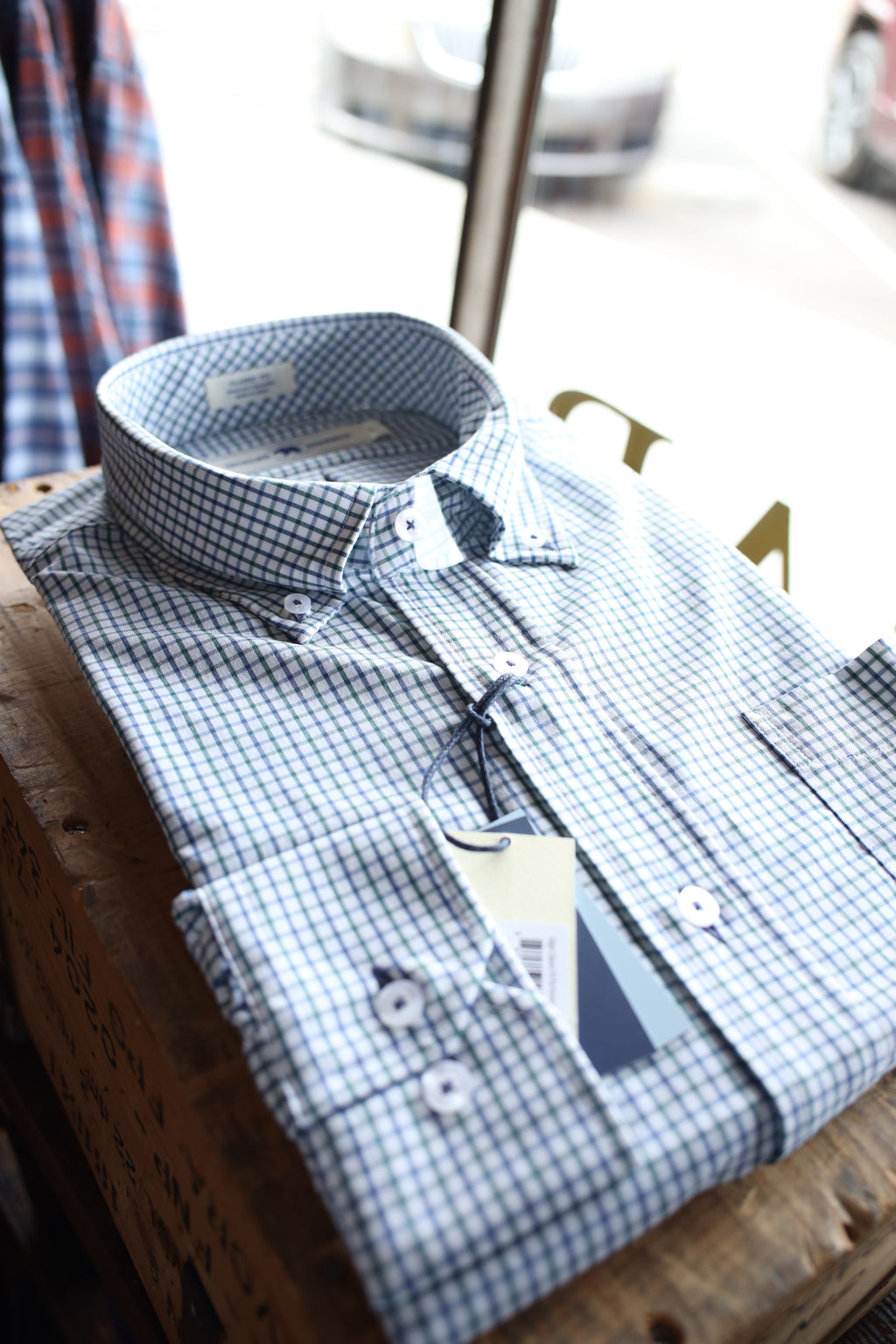 Onward Reserve - Tattersall Classic Fit Quad Woven