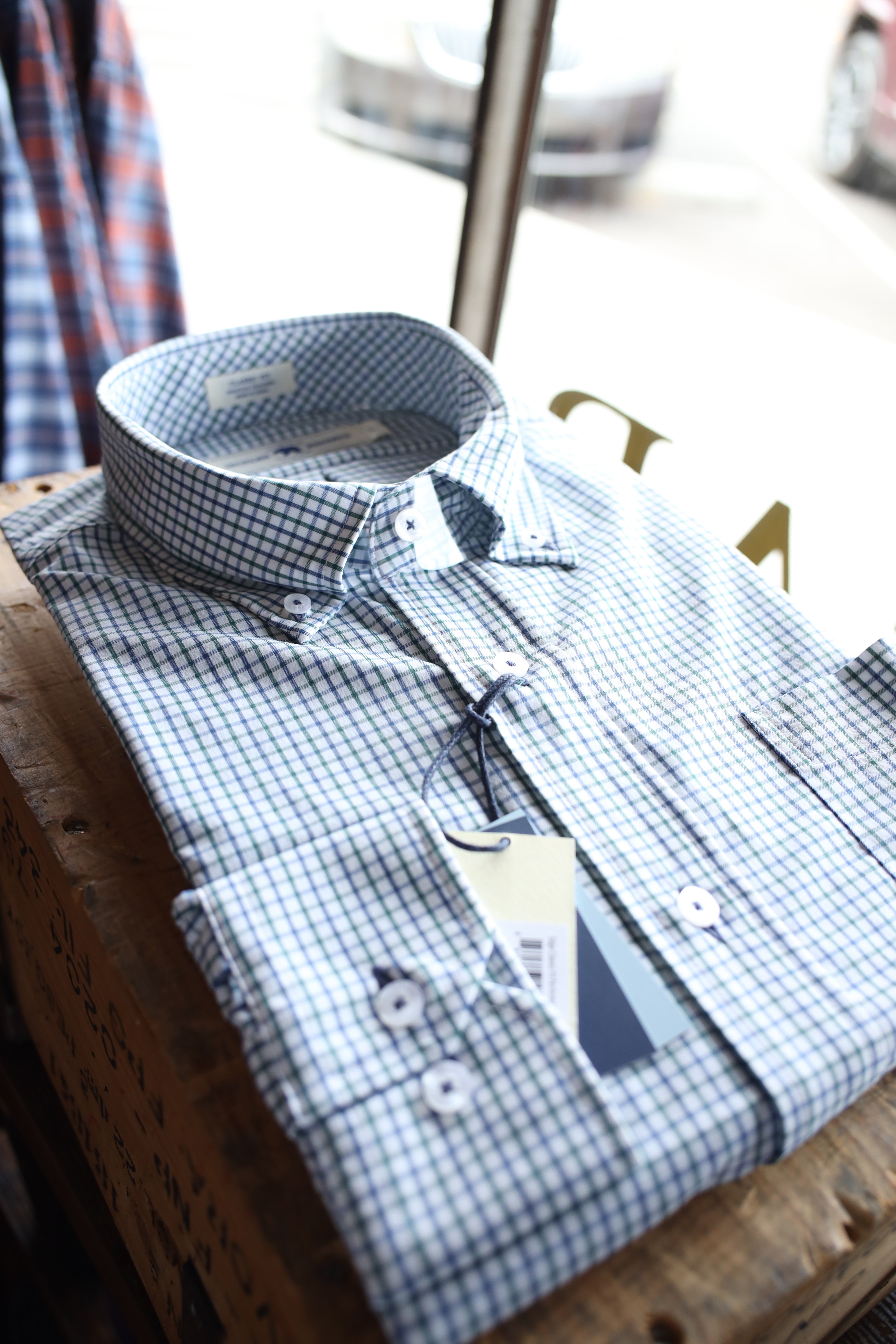 Onward Reserve - Tattersall Classic Fit Quad Woven