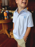 Limited Edition Golden Boy Goods Youth Sky Blue Polo