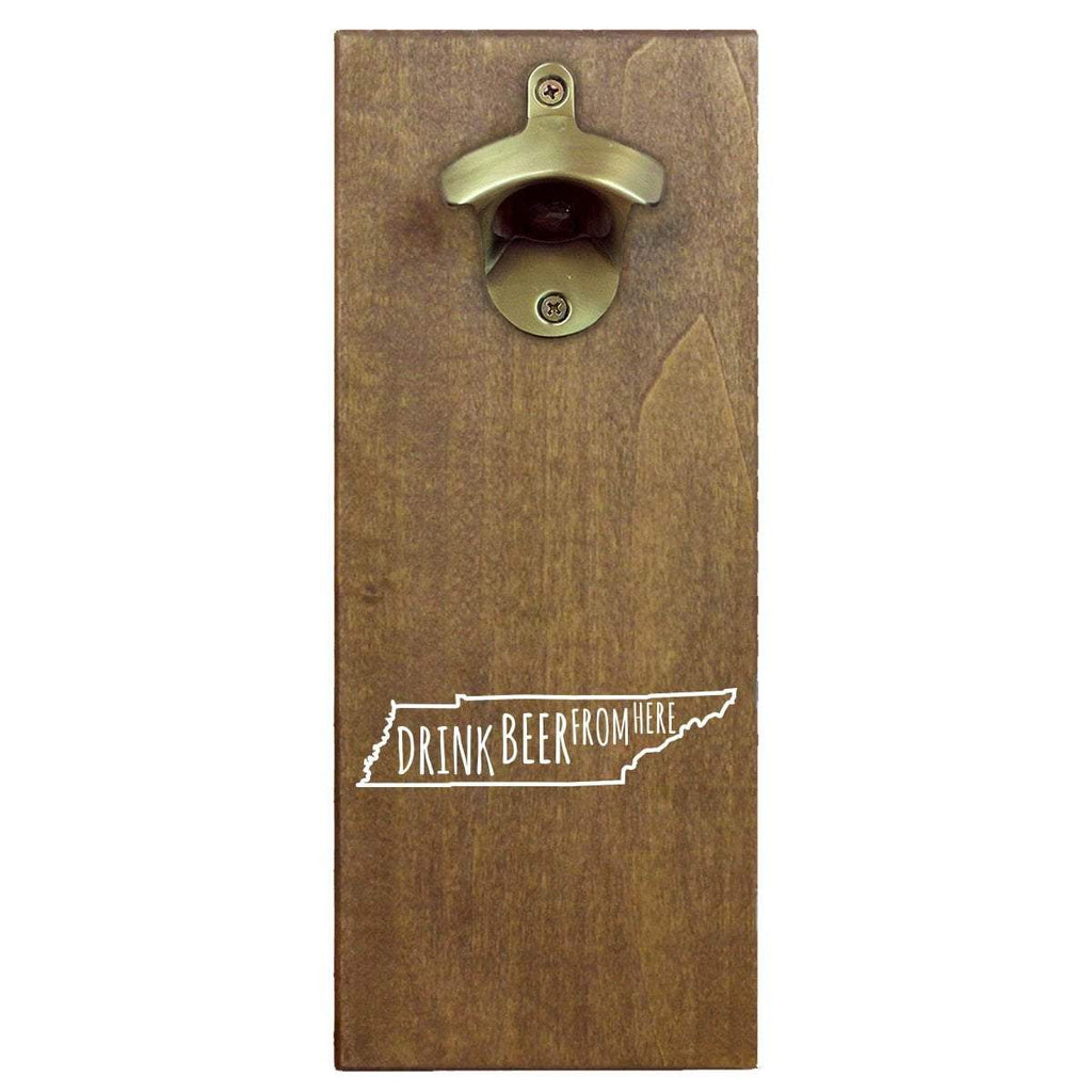 Tennessee Drink Beer From Here Cap Catching Magnetic Bottle Opener