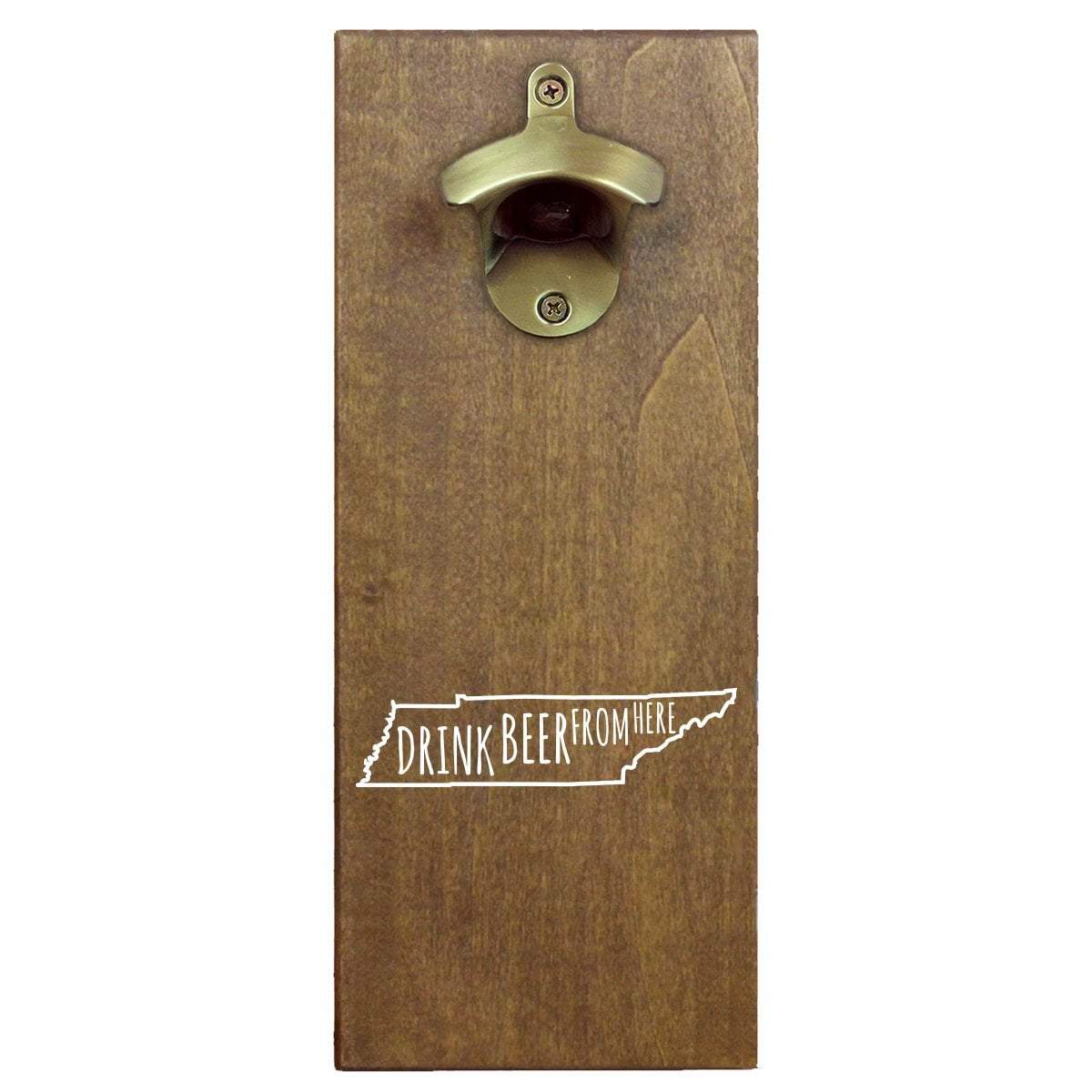 Tennessee Drink Beer From Here Cap Catching Magnetic Bottle Opener